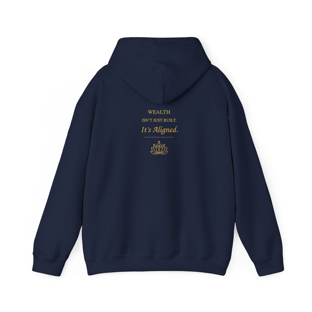 Lotus Wealth Hoodie — “Wealth Isn’t Just About Money, It’s Aligned”