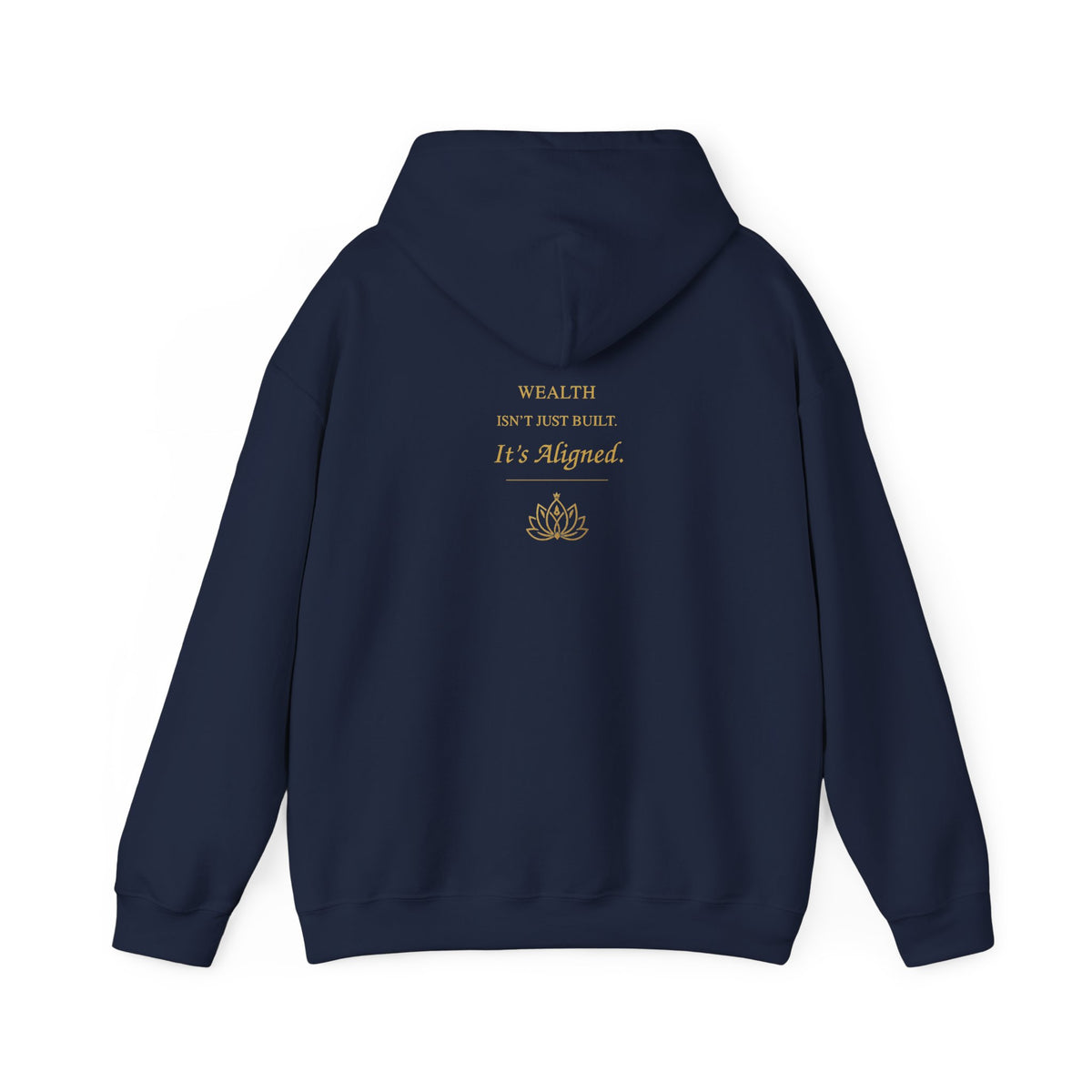 Lotus Wealth Hoodie — “Wealth Isn’t Just About Money, It’s Aligned”