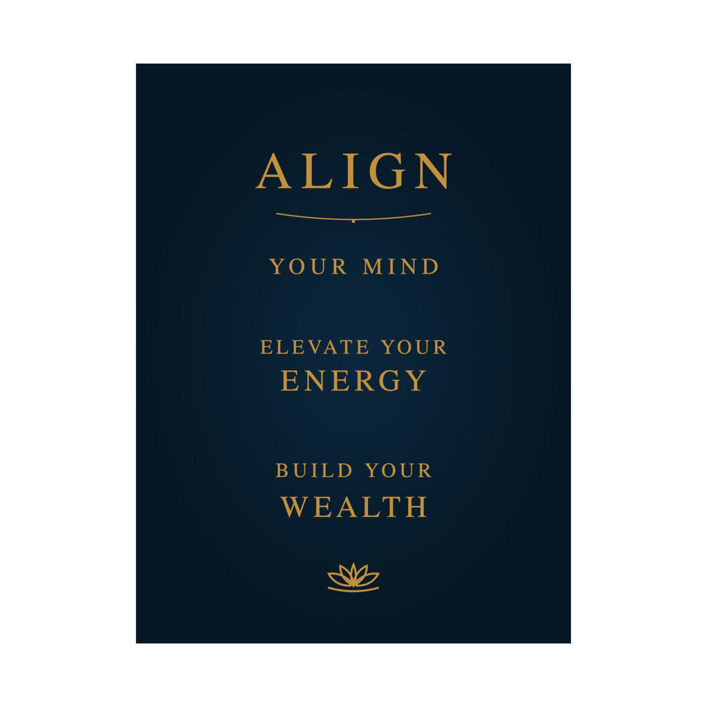 DWC ALIGN Motivational Wall Poster — 8×10 / 18×24