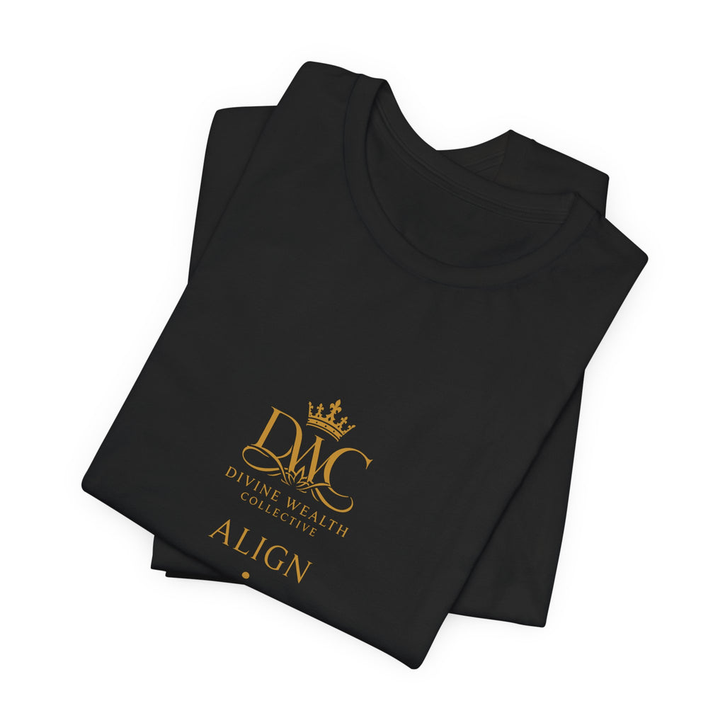 Align • Grow • Build Gold Logo T-Shirt