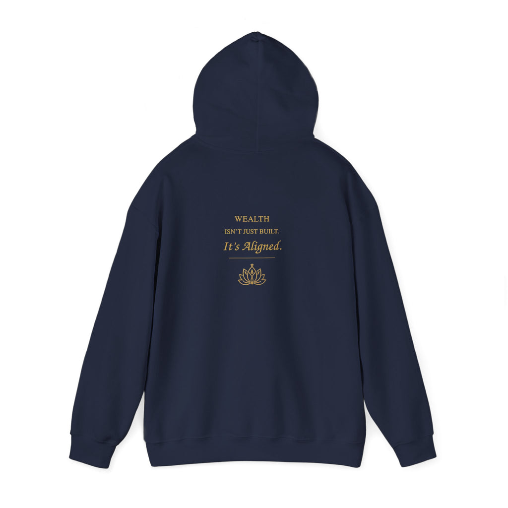 Lotus Wealth Hoodie — “Wealth Isn’t Just About Money, It’s Aligned”