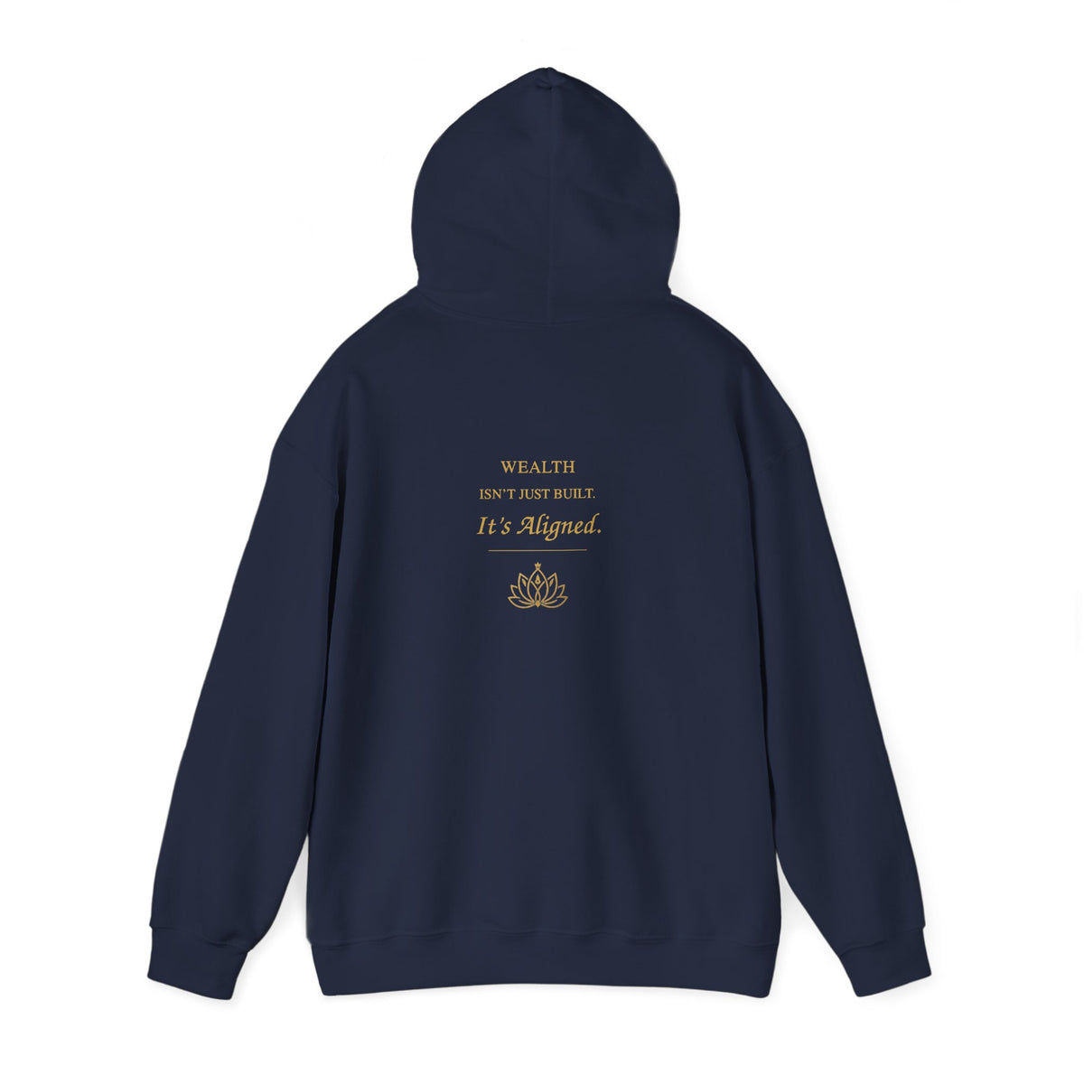 Lotus Wealth Hoodie — “Wealth Isn’t Just About Money, It’s Aligned”