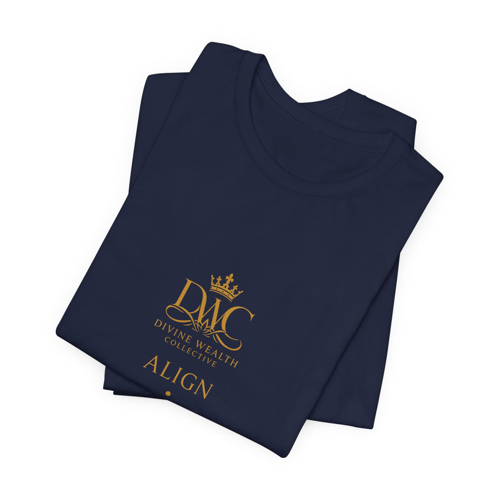 Align • Grow • Build Gold Logo T-Shirt