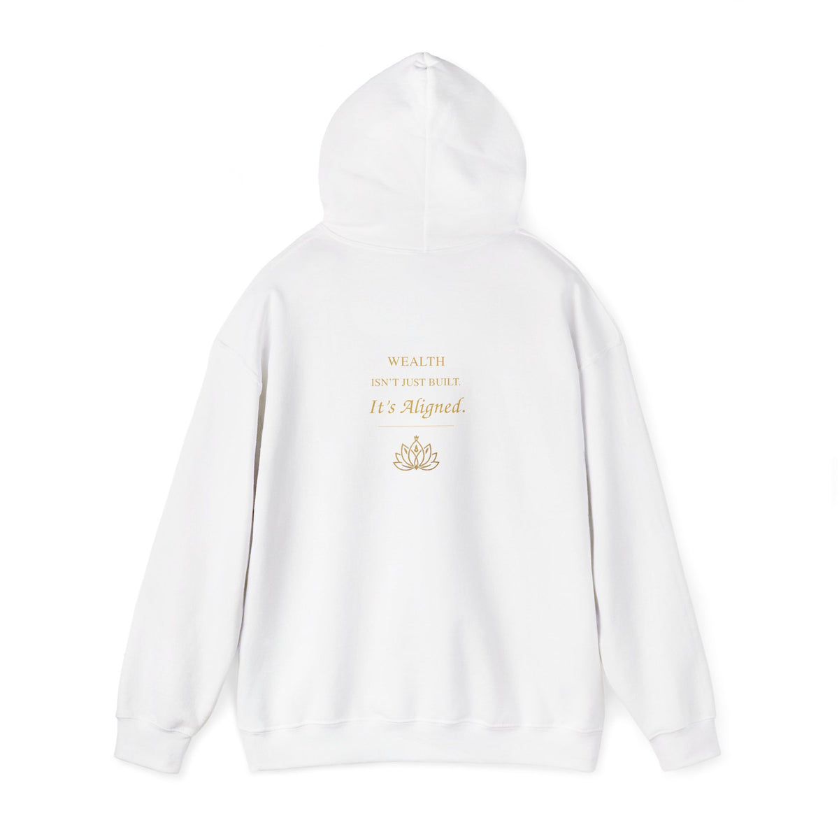 Lotus Wealth Hoodie — “Wealth Isn’t Just About Money, It’s Aligned”