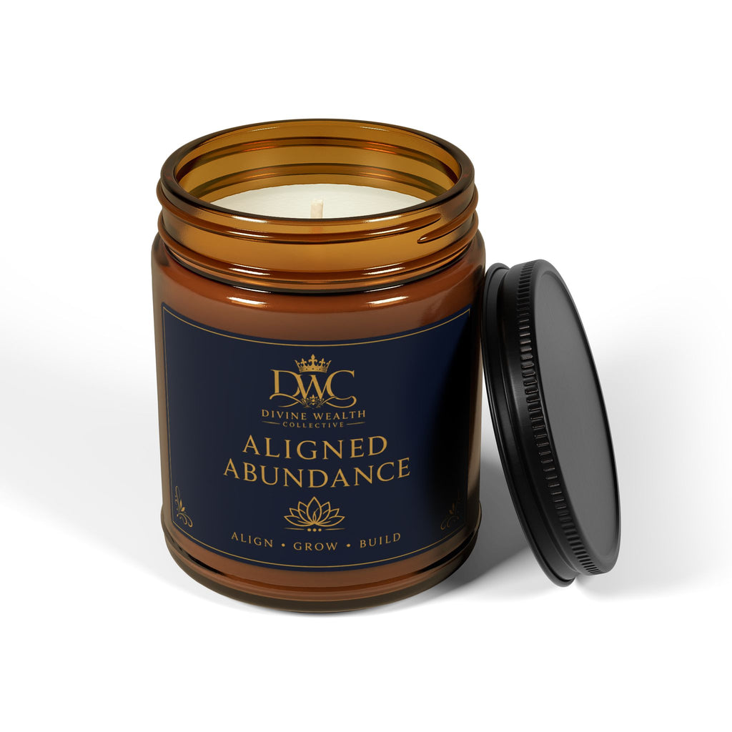DWC Scented Soy Candle — Amber Jar, 9oz
