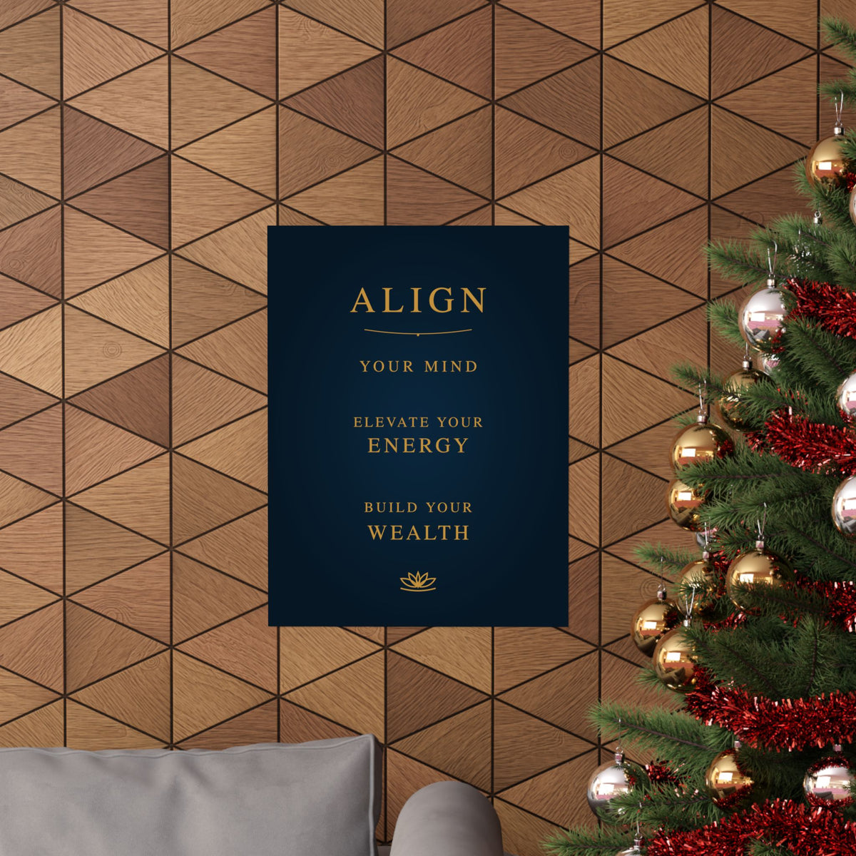 DWC ALIGN Motivational Wall Poster — 8×10 / 18×24