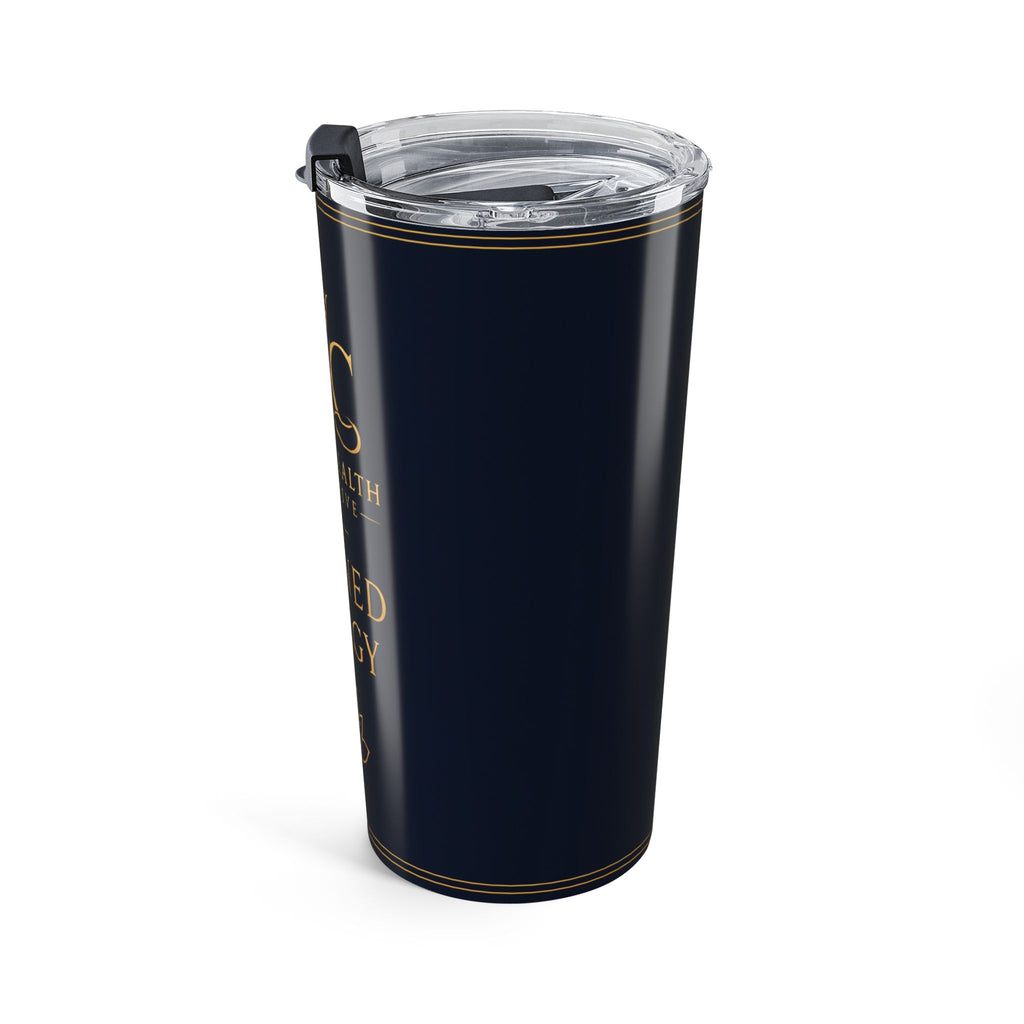 Aligned Energy 20oz Tumbler — Divine Wealth Collective Gold Logo