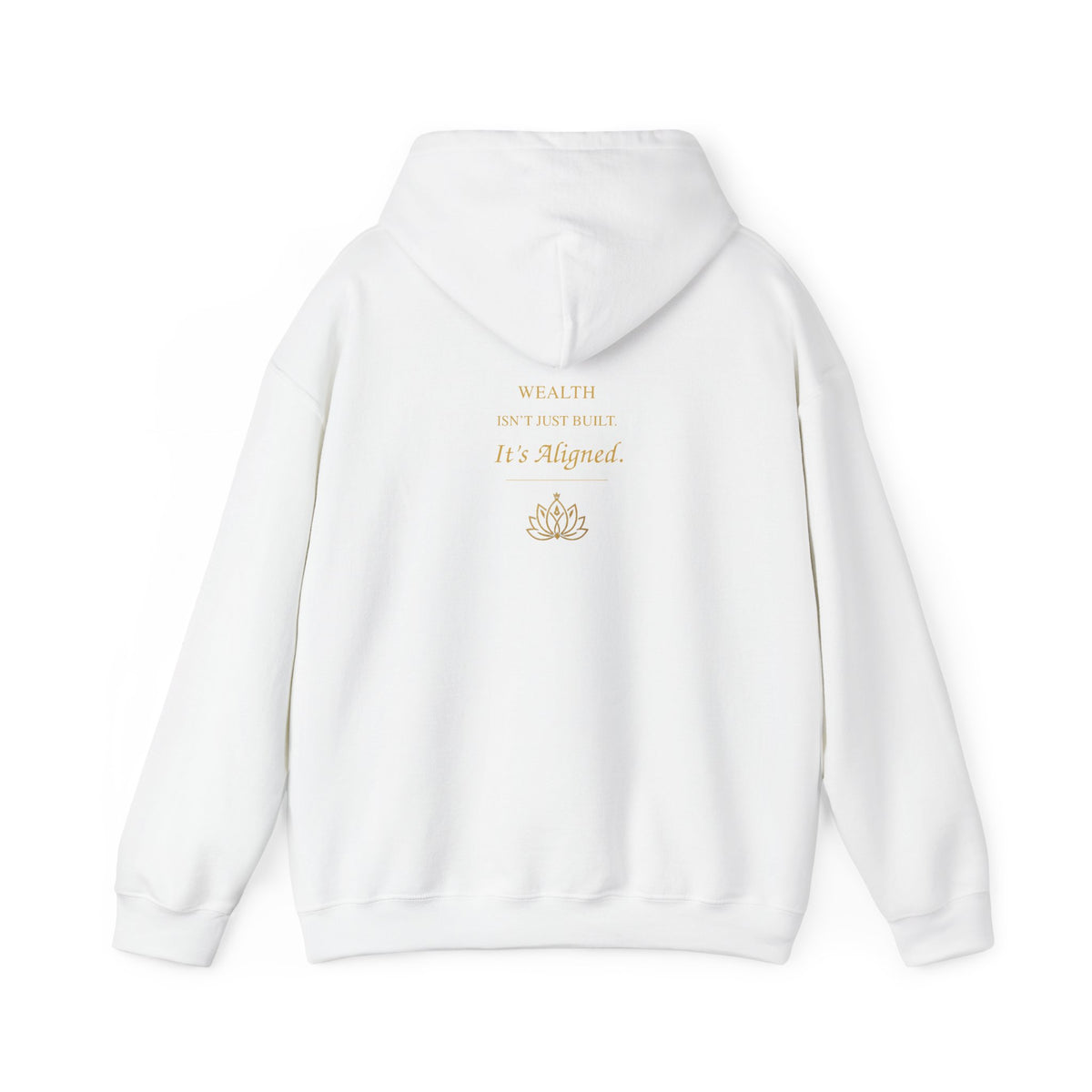 Lotus Wealth Hoodie — “Wealth Isn’t Just About Money, It’s Aligned”