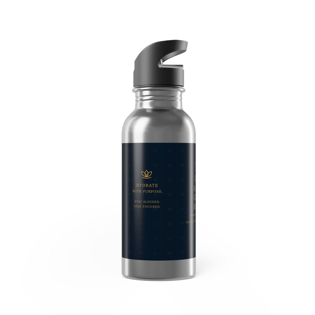 DWC Align • Grow • Build 20oz Stainless Steel Water Bottle with Straw