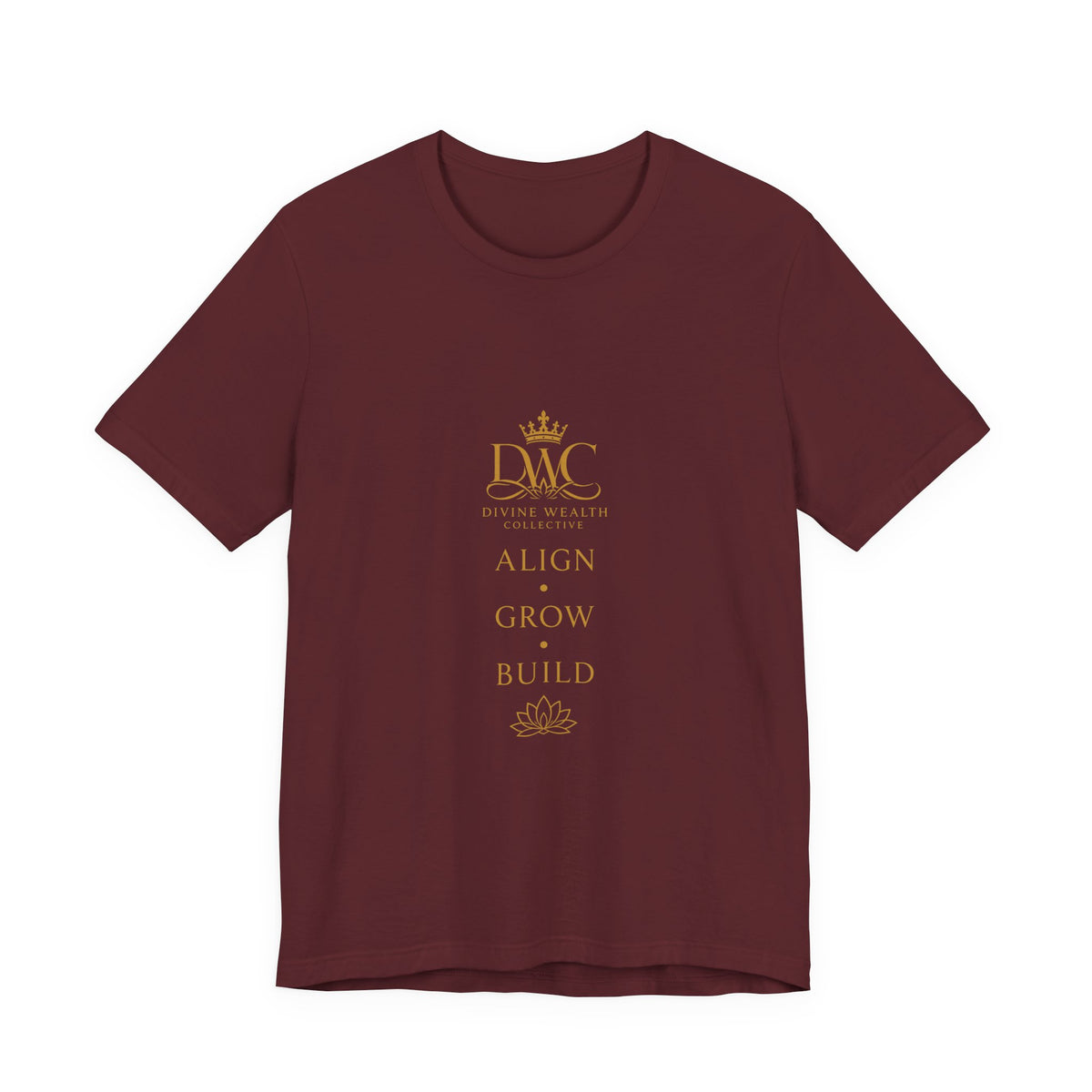 Align • Grow • Build Gold Logo T-Shirt