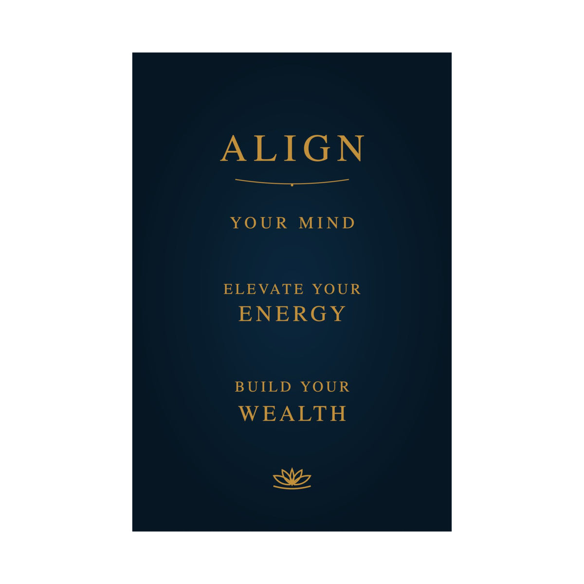 DWC ALIGN Motivational Poster — 8×10 / 24×36
