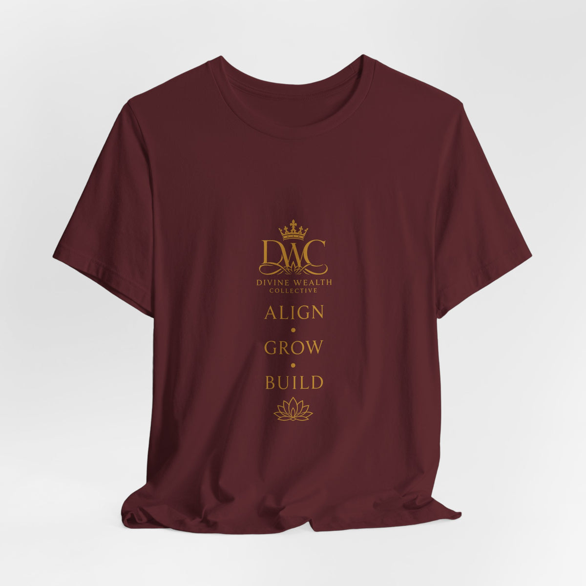 Align • Grow • Build Gold Logo T-Shirt