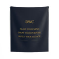 Motivational Wall Tapestry — "Align Your Mind. Grow Your Purpose. Build Your Legacy."