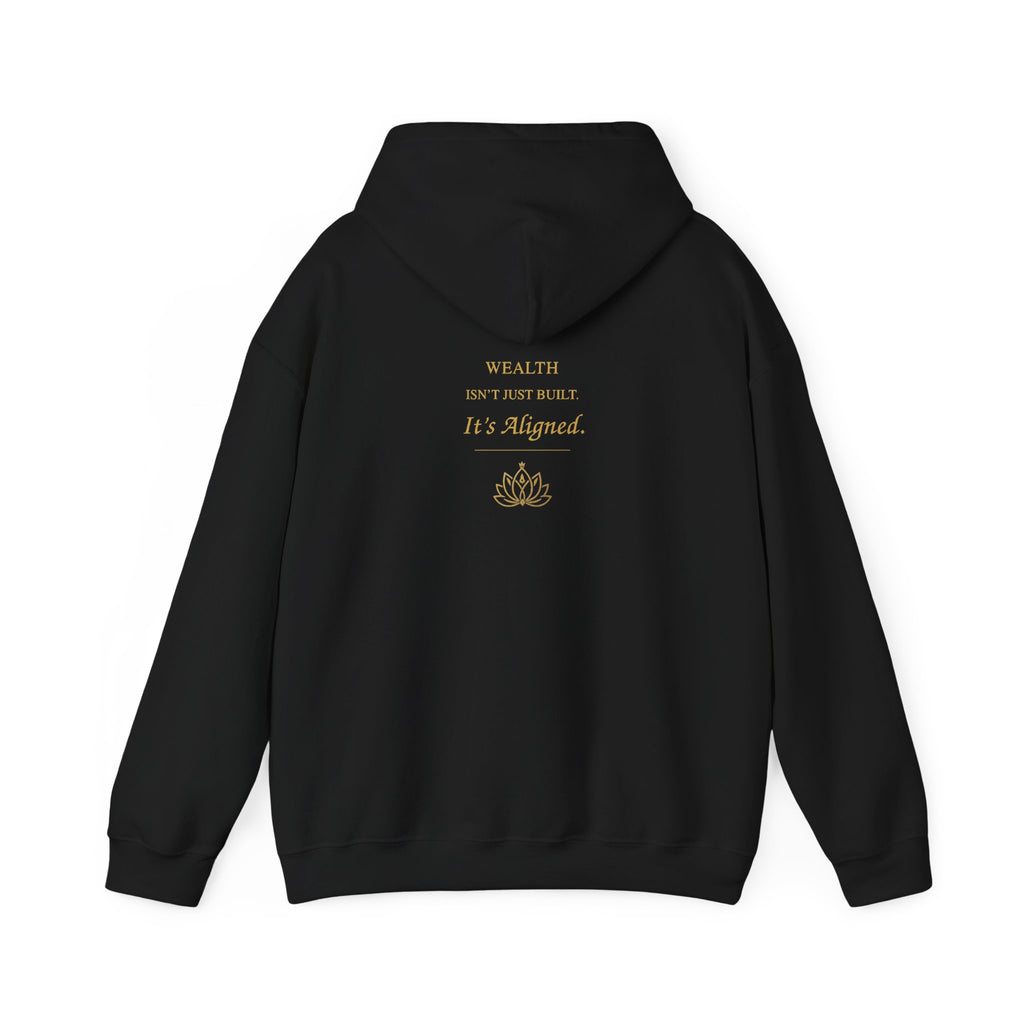 Lotus Wealth Hoodie — “Wealth Isn’t Just About Money, It’s Aligned”