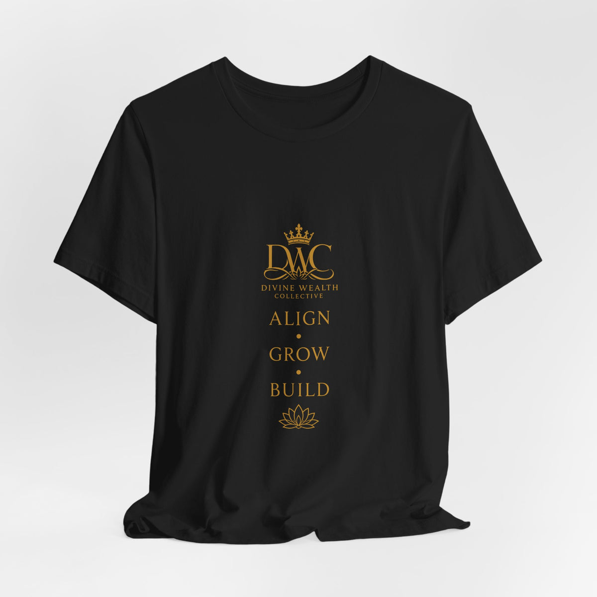 Align • Grow • Build Gold Logo T-Shirt