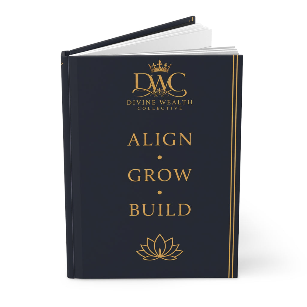 DWC Luxury Hardcover Journal — Align • Grow • Build