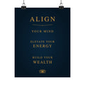 DWC ALIGN Motivational Wall Poster — 8×10 / 18×24