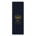 Lotus Emblem Rubber Yoga Mat — DWC "Align • Grow • Build" Non-Slip Fitness Mat