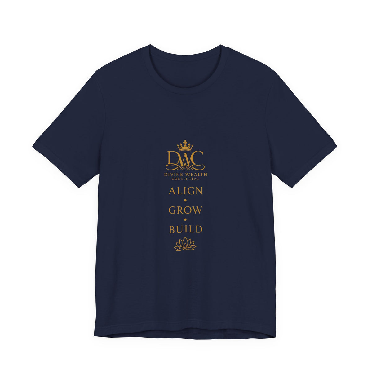 Align • Grow • Build Gold Logo T-Shirt