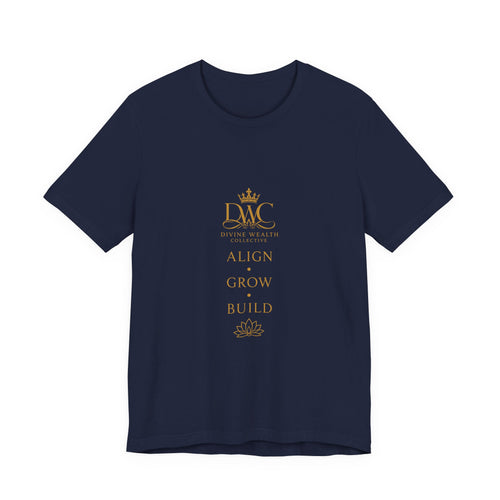 Align • Grow • Build Gold Logo T-Shirt