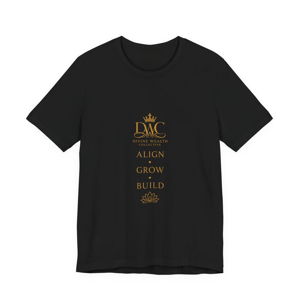 Align • Grow • Build Gold Logo T-Shirt