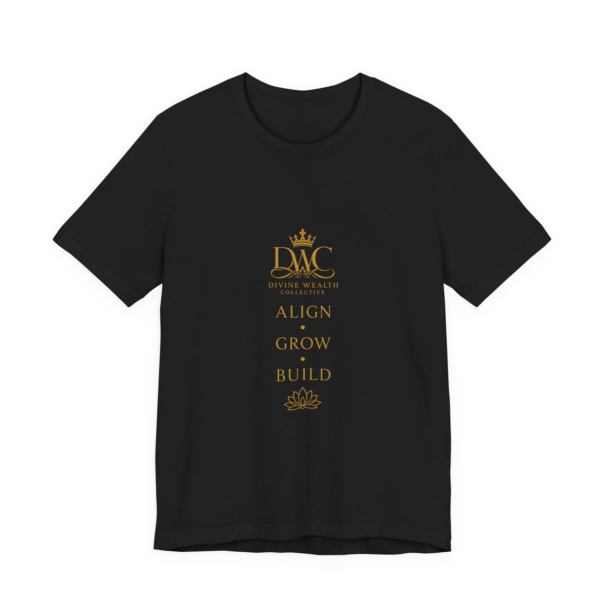 Align • Grow • Build Gold Logo T-Shirt