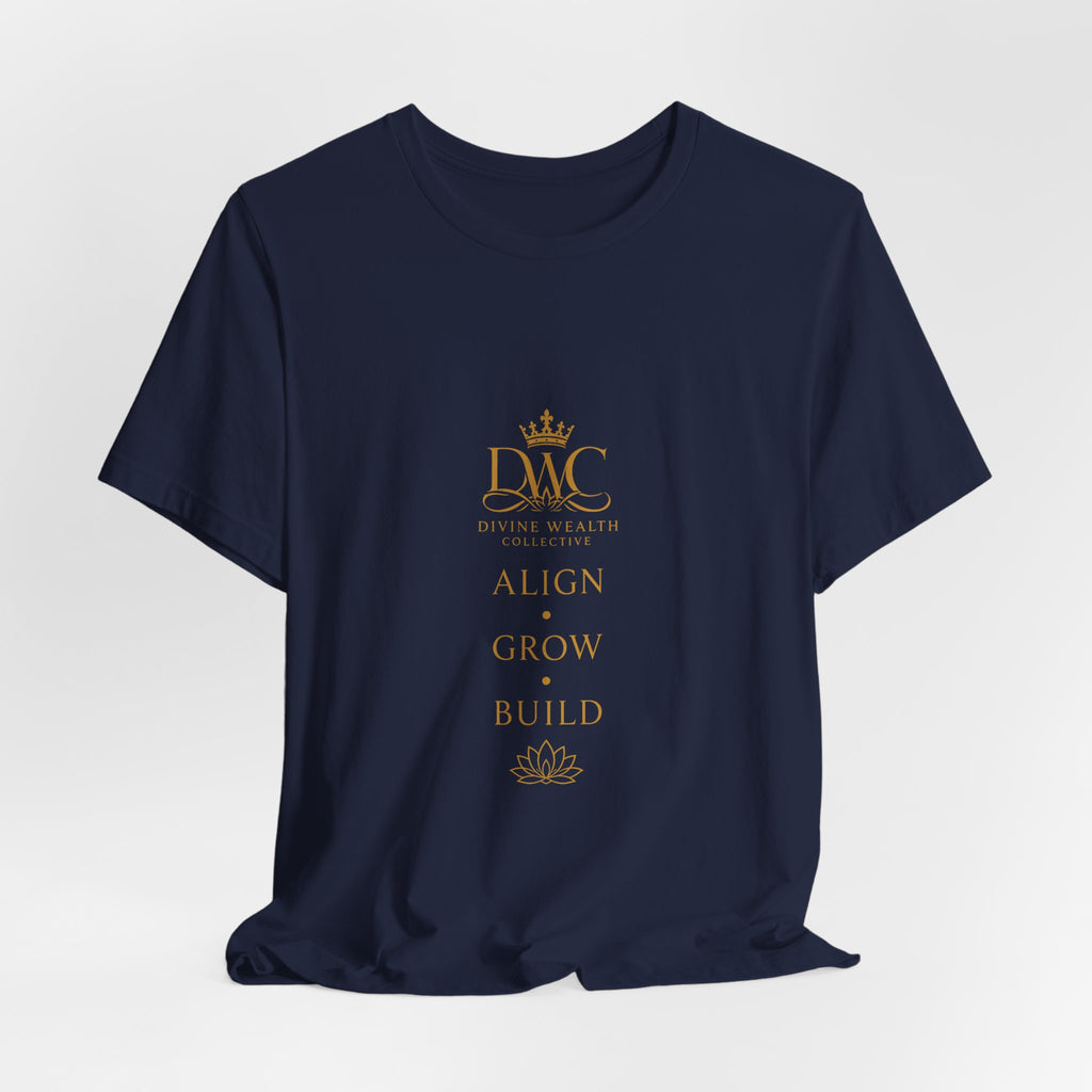 Align • Grow • Build Gold Logo T-Shirt