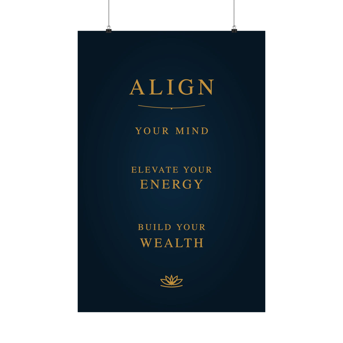 DWC ALIGN Motivational Poster — 8×10 / 24×36