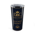 Aligned Energy 20oz Tumbler — Divine Wealth Collective Gold Logo