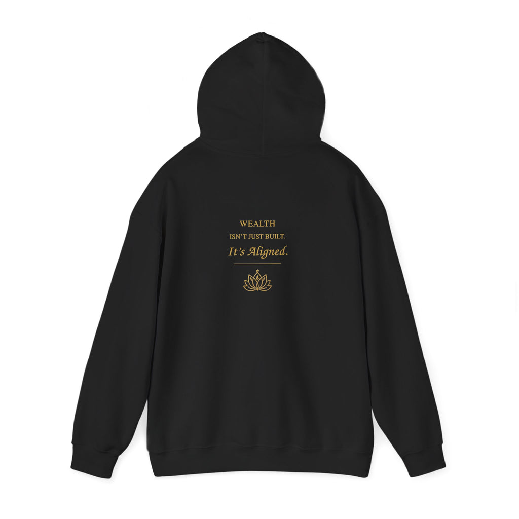 Lotus Wealth Hoodie — “Wealth Isn’t Just About Money, It’s Aligned”