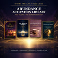 Abundance Activation Library four-book collection by Divine Wealth Collective